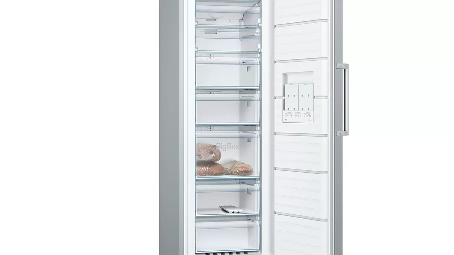 Bosch Serie 4 GSN33VWEPG Frost Free Upright Freezer - White - E Rated ...