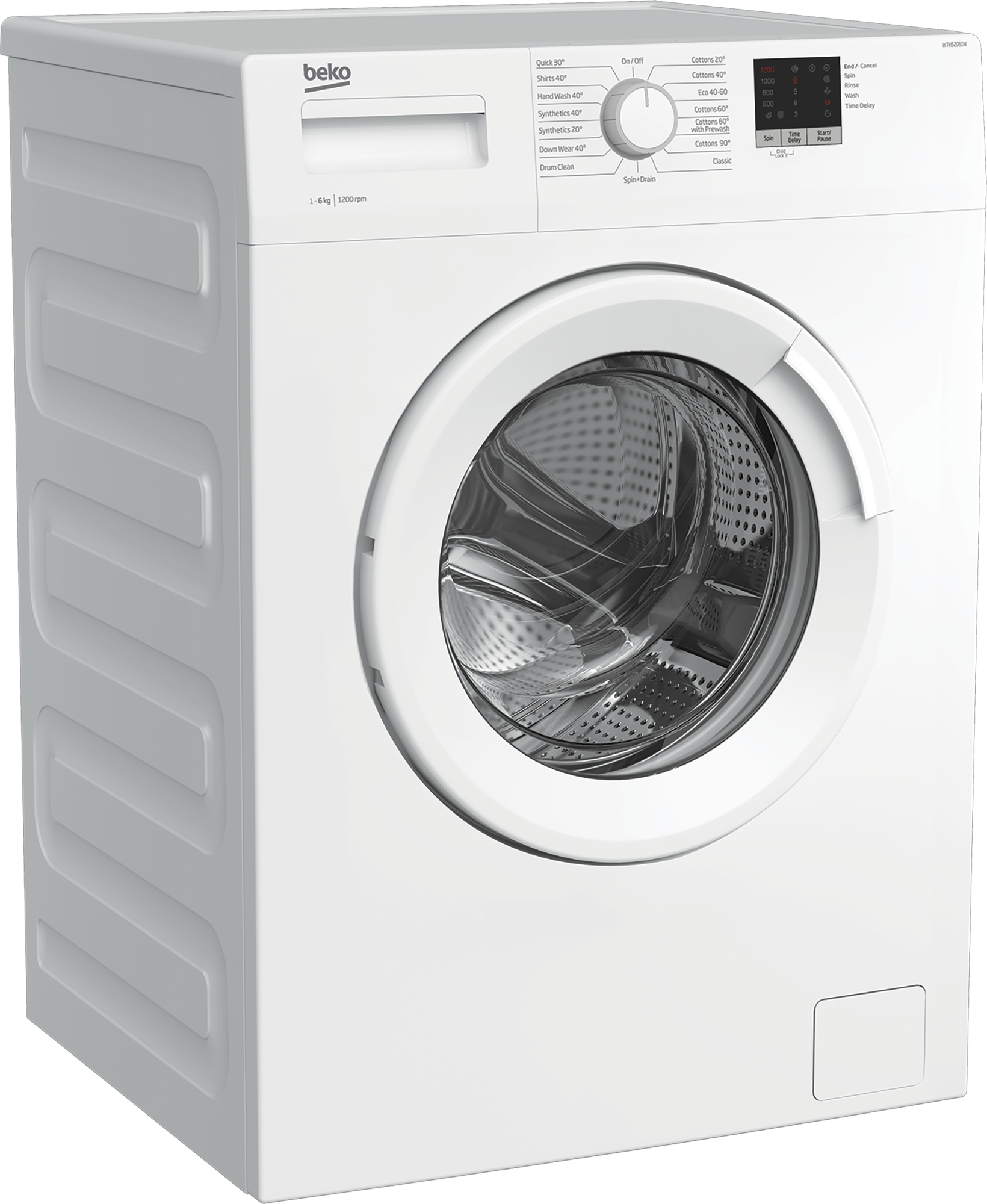 beko wtg620m1w 6kg washing machine